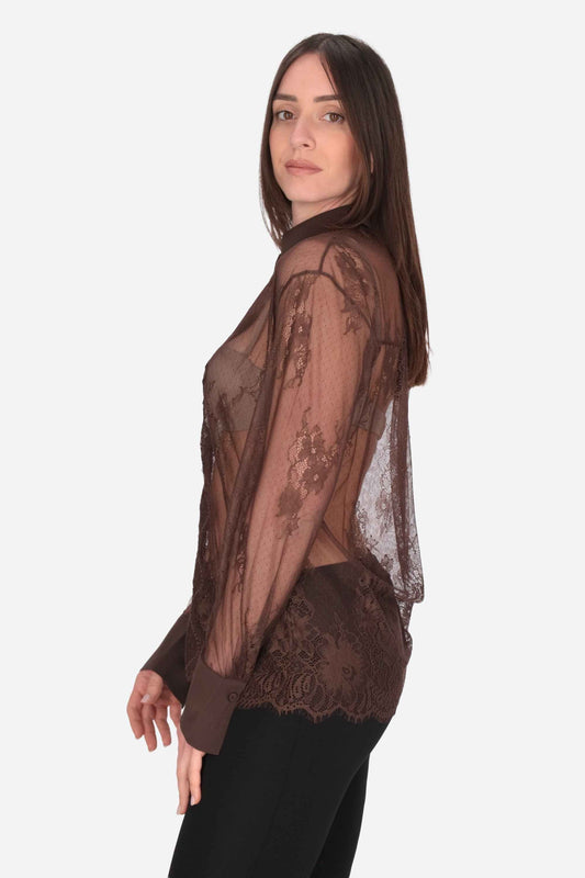 CAMICIA PIZZO
