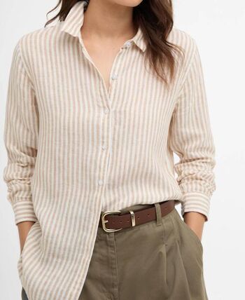MARINE SHIRT HESSIAN STRIPE