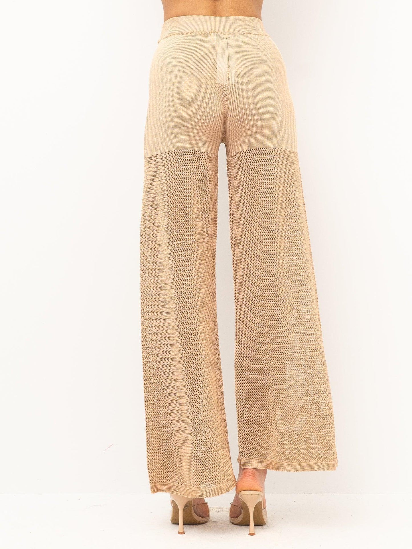 PANT.MAGLIA LUNGO VISC.LUCIDA
