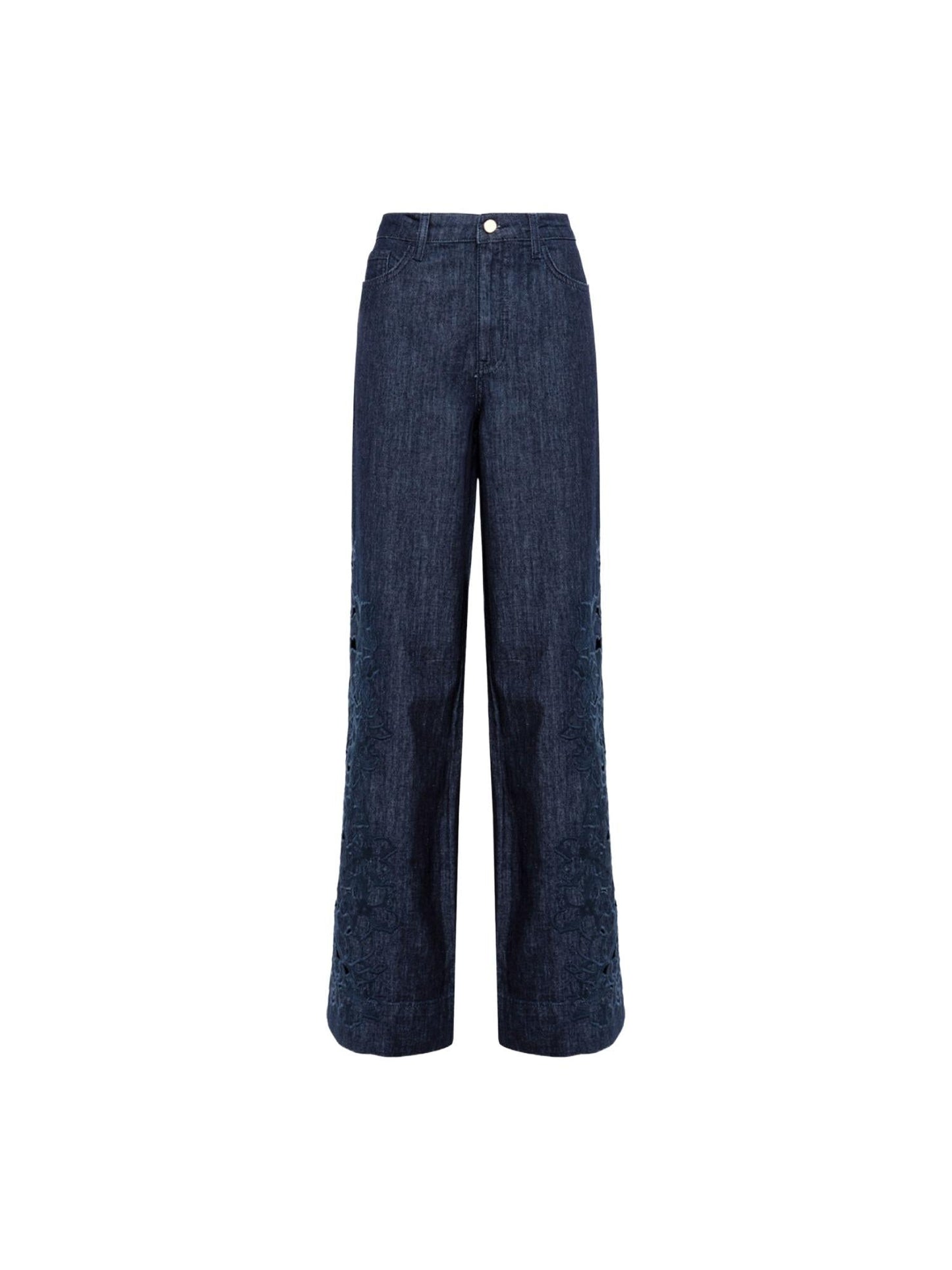 PANT.DENIM RICAMATO