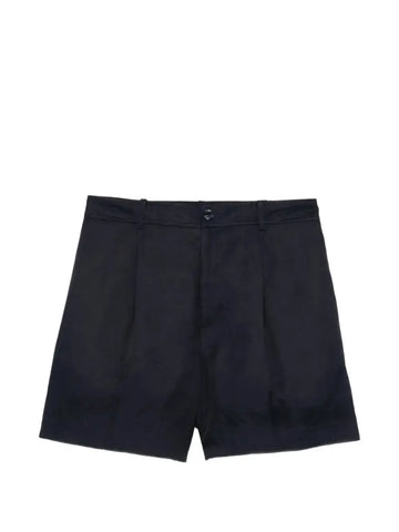 TERRISH-PLEATED SHORT
