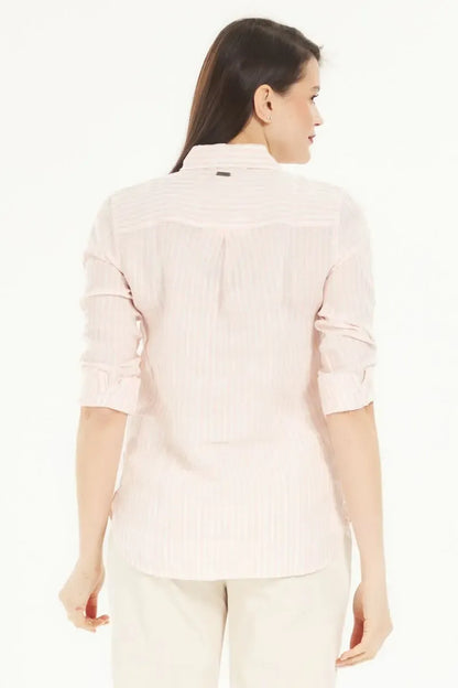 MARINE SHIRT PINK STRIPE