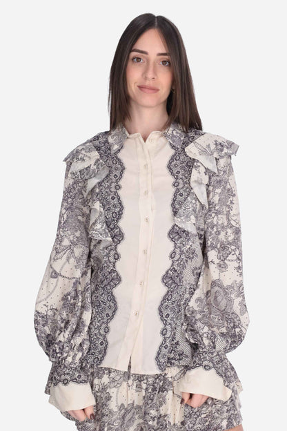 CAMICIA C/ROUCHES ST.PIZZO