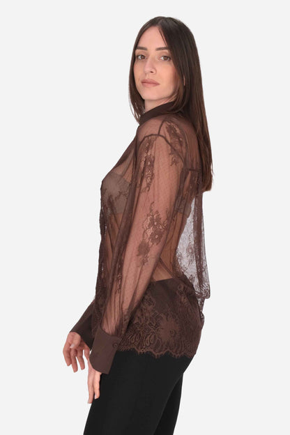 CAMICIA PIZZO