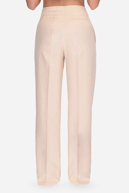 PANT.WIDE LEG LINO