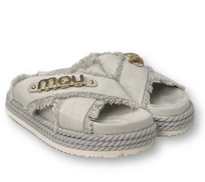 CRISS-CROSS ROPE SANDAL RCANV
