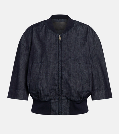 BOMBER REGULAR IN DENIM
