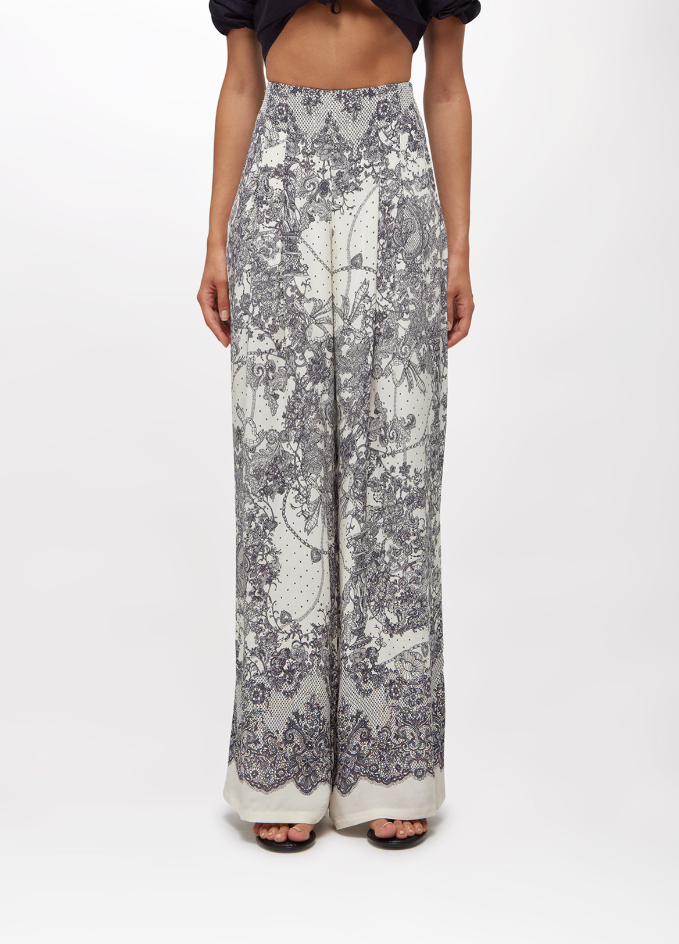 PANT.WIDE LEG VISCOSA