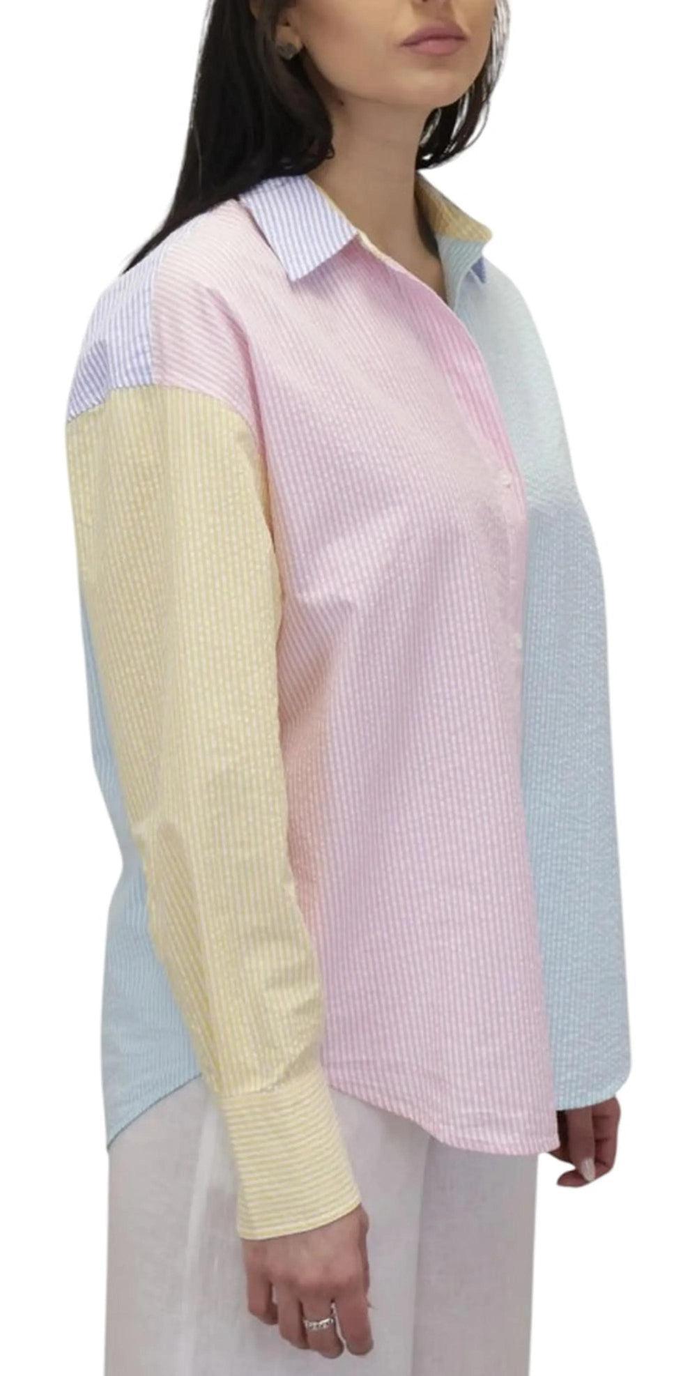 CRISTAL STRIPES V MIX EMB